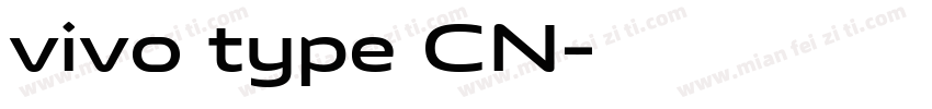 vivo type CN字体转换